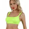 Top Brassière Wetlook Jaune Néon