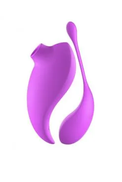 Vibro Ă Succion Clitoris Et Son Oeuf Vibrant Ă Distance