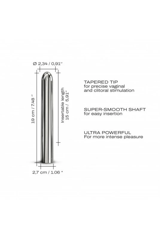 Vibro Classique Dorcel Silver Star 2.0 19 Cm Argent – Image 2