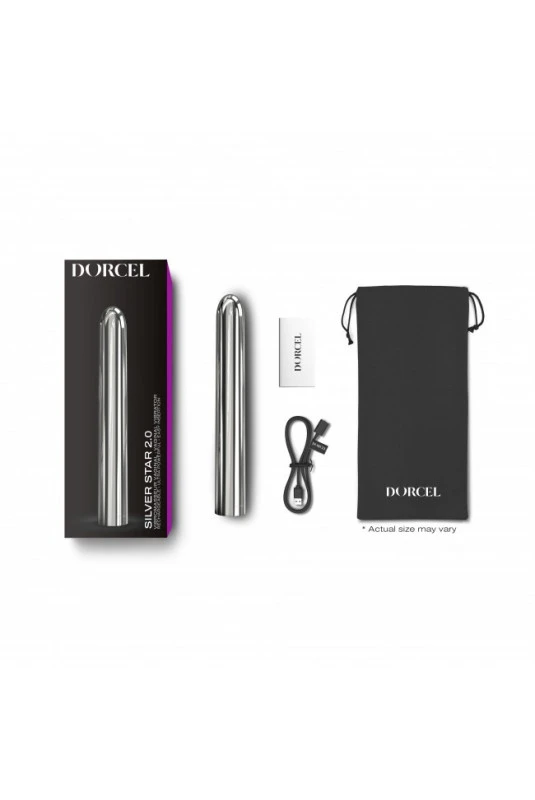 Vibro Classique Dorcel Silver Star 2.0 19 Cm Argent – Image 4