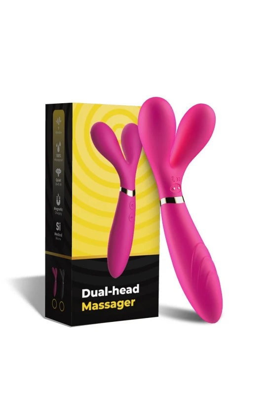 Vibro Couple Wand Y Avec 3 Moteurs Rose – Image 11