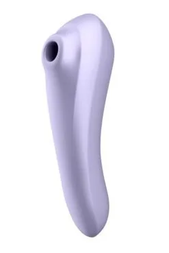 Vibro Et Stimulateur Clitoris Connecté Violet Dual Pleasure