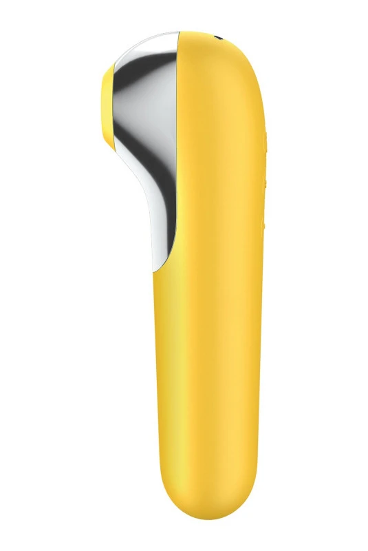 Vibro Et Stimulateur Clitoris Jaune Dual Love Satisfyer – Image 5