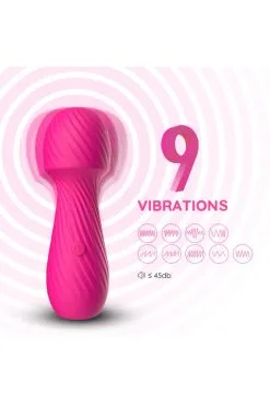 Vibro Puissant Wand Massage Rose