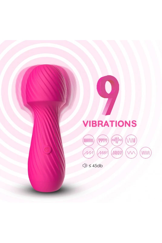 Vibro Puissant Wand Massage Rose