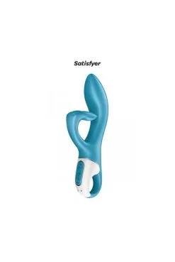 Vibro Rabbit Embrace Me Bleu