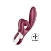 Vibro Touch Me Rouge 3 Moteurs