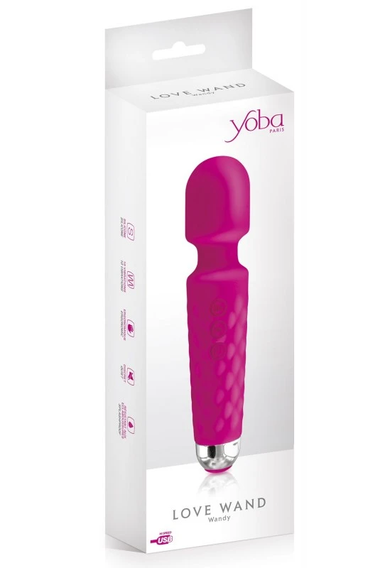 Vibro Wand Rose 20 Vitesses USB – Image 3