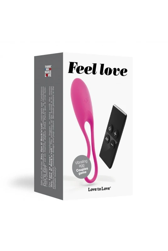 Vibromasseur Feel Love Oeuf Rose – Image 5